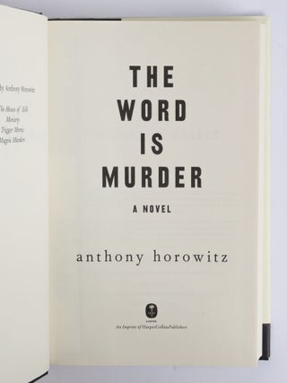 THE WORD IS MURDER [Signed]