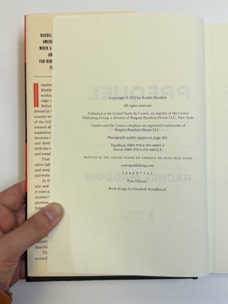 PREQUEL: AN AMERICAN FIGHT AGAINST FASCISM [Signed]