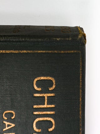 CHICAGO POEMS [Inscribed]