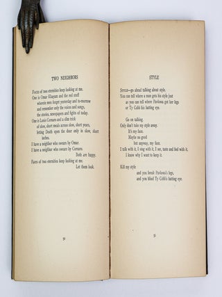 CHICAGO POEMS [Inscribed]