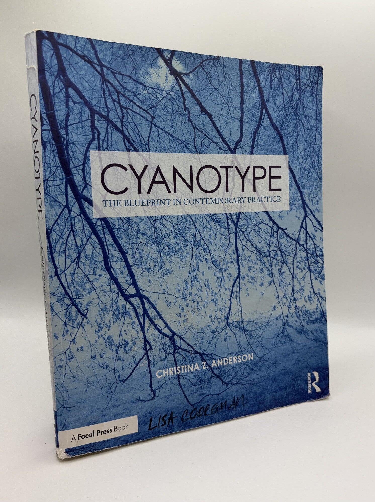 1417928 CYANOTYPE: THE BLUEPRINT IN CONTEMPORARY PRACTICE. Christina Z. Anderson.