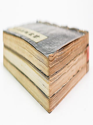 NOTES AND COMMENTS ON THE PAINTINGS OF KING KWEI COLLECTION [金匱藏畫評釋] [Three Volumes, Complete] [Inscribed]