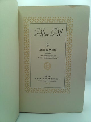 AFTER ALL
