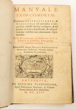 MANUALE EXORCISMORUM