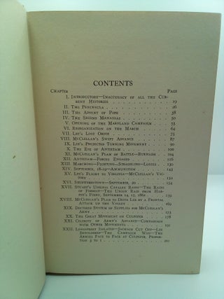 ANTIETAM AND THE MARYLAND AND VIRGINIA CAMPAIGNS OF 1862 [FROM THE GOVERNMENT RECORDS - UNION AND CONFEDERATE - MOSTLY UNKNOWN AND WHICH HAVE NOW FIRST DISCLOSED THE TRUTH]
