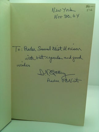 NOW, HEAR THIS! [INSCRIBED]