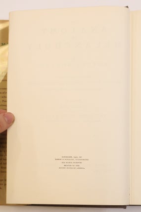 THE ANATOMY OF MELANCHOLY