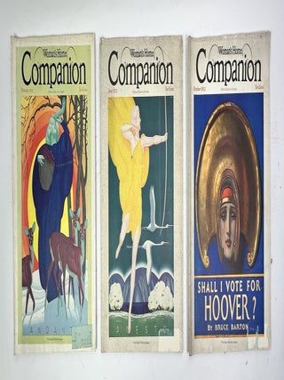 COLLECTION OF "WOMAN'S HOME COMPANION" MAGAZINES [LOT OF NINE ISSUES)