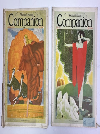 COLLECTION OF "WOMAN'S HOME COMPANION" MAGAZINES [LOT OF NINE ISSUES)