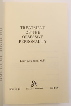TREATMENT OF THE OBSESSIVE PERSONALITY