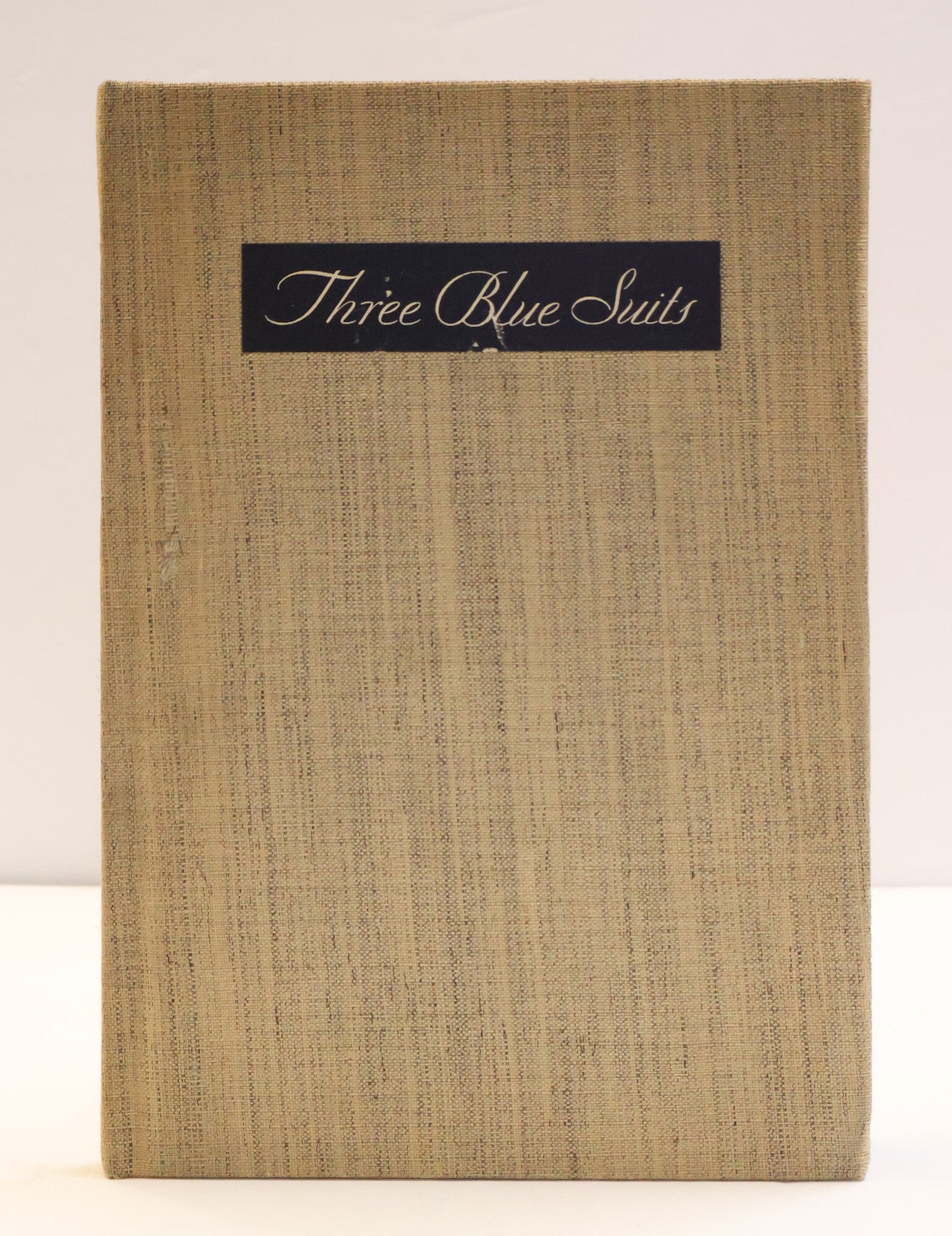 1418439 THREE BLUE SUITS: MR. FROELICH, HERBERT WILSON, EUGENE [Signed]. Aline Bernstein.