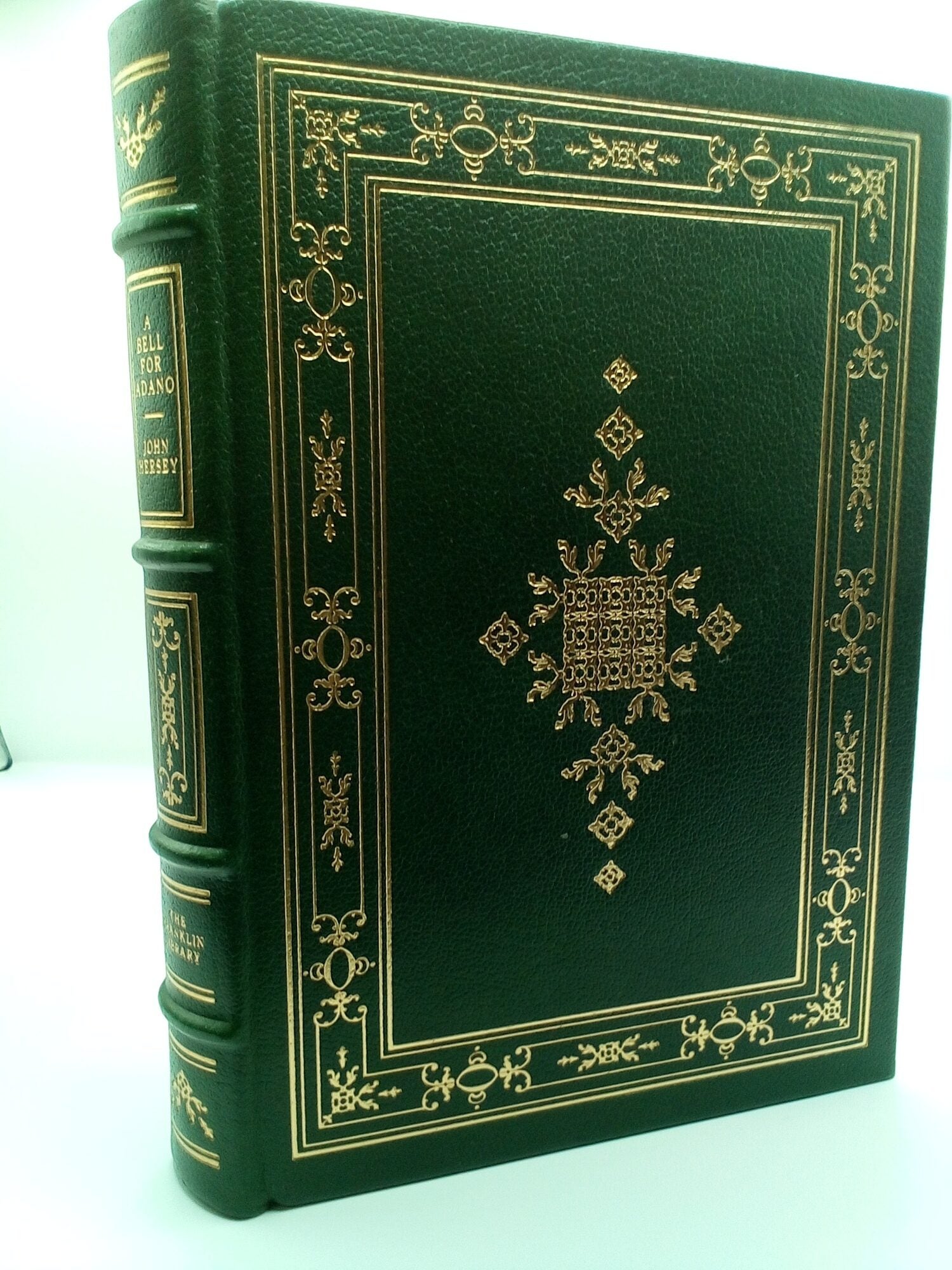 1418452 A BELL FOR ADANO [SIGNED]. John Hersey, Mitchell Hooks.