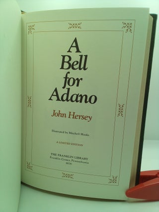 A BELL FOR ADANO [SIGNED]