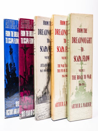 1418676 FROM THE DREADNOUGHT TO SCAPA FLOW [Five Volumes, Complete]. Arthur J. Marder