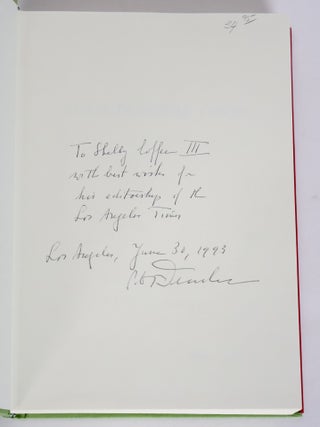 THE ECOLOGICAL VISION: REFLECTIONS ON THE AMERICAN CONDITION [Inscribed]