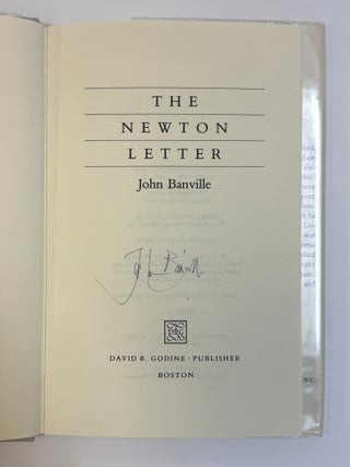 THE NEWTON LETTER [Signed]
