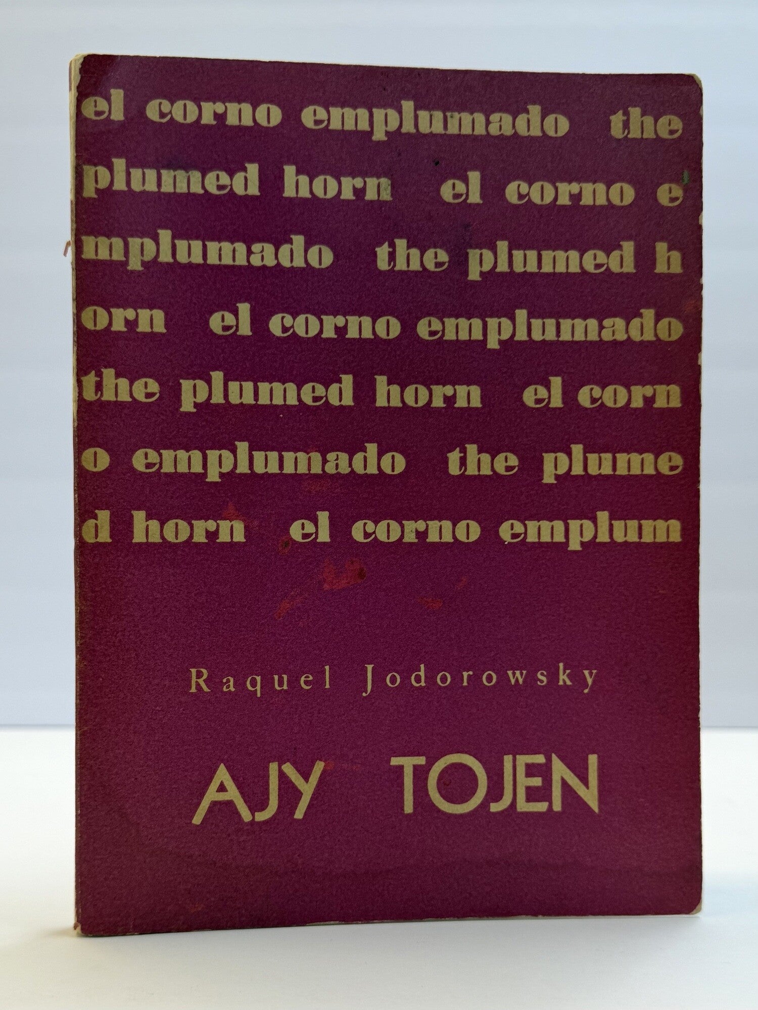1418730 AJY TOJEN. Raqeul Jodorowsky.