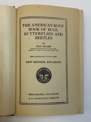 THE AMERICAN BOYS' BOOK OF BUGS, BUTTERFLIES AND BEETLES