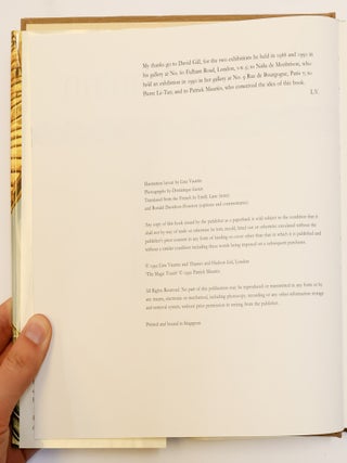 LINE VAUTRIN: SCULPTOR, JEWELLER, MAGICIAN [Signed]