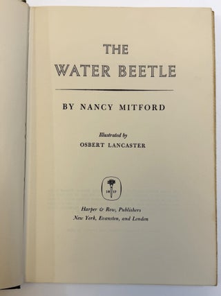 THE WATER BEETLE