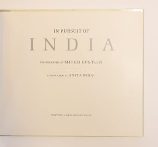 IN PURSUIT OF INDIA