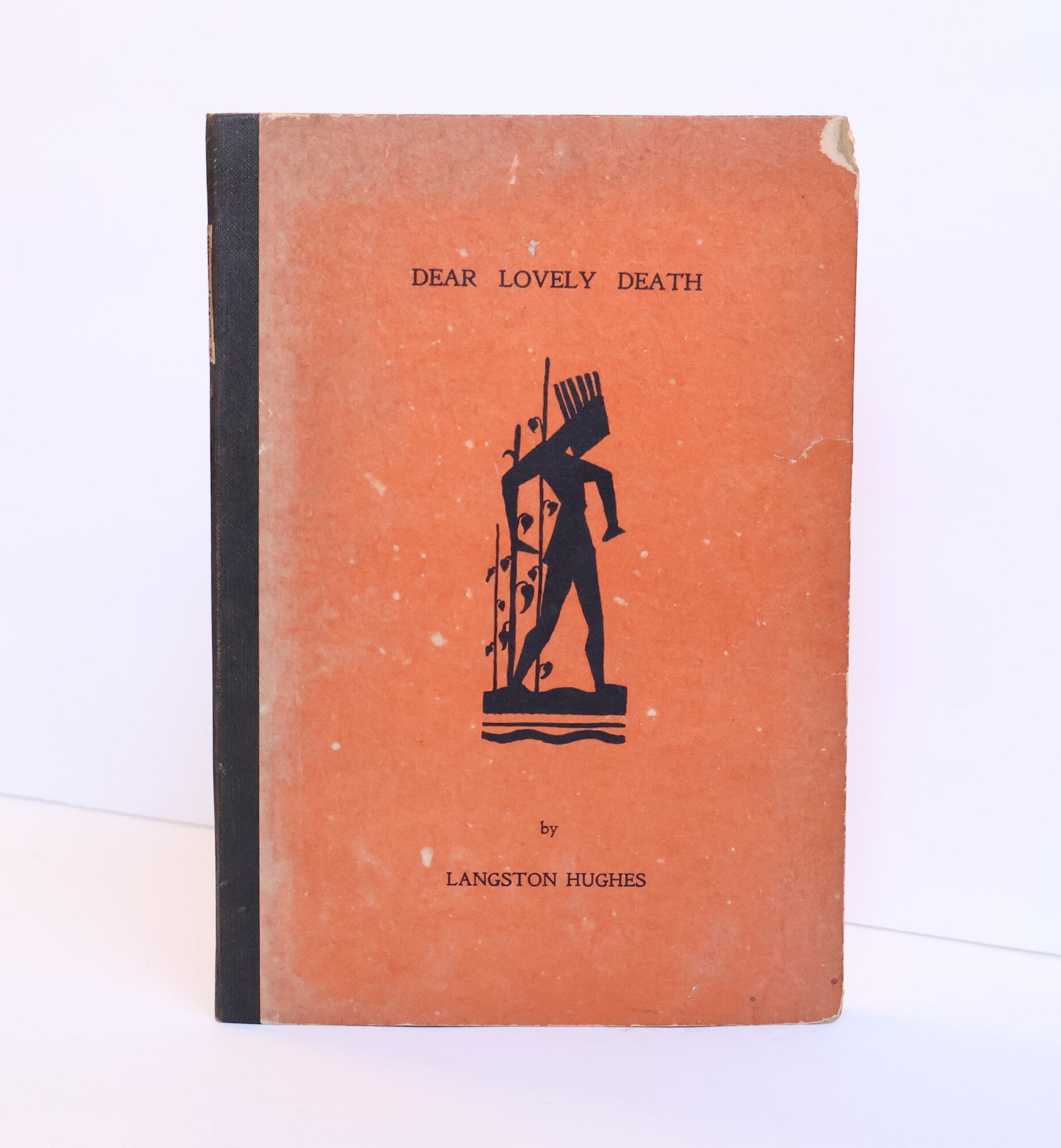 1419175 DEAR LOVELY DEATH [Signed]. Langston Hughes, Amy Spingarn.