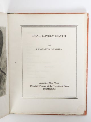 DEAR LOVELY DEATH [Signed]