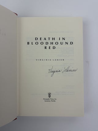 DEATH IN BLOODHOUND RED [Signed]
